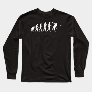 Disc Golf Evolution. A must for all disc golfers to own. Long Sleeve T-Shirt